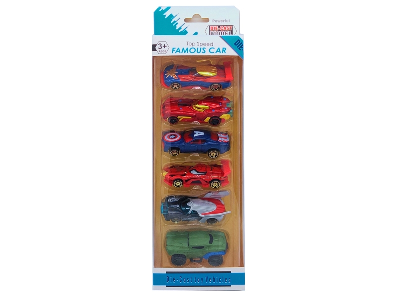 FREE WAY DIE CAST CAR SET 6PCS - HP1157010