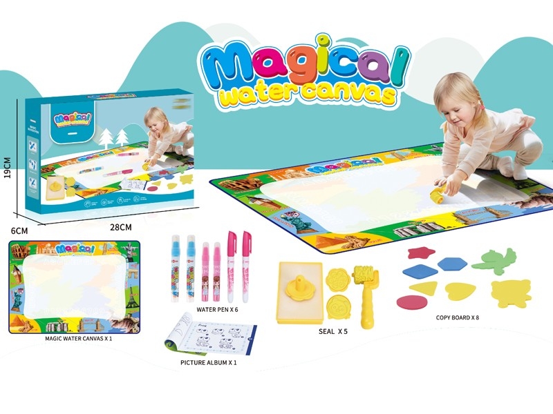 WORLD FAMOUS THEME WATER CANVAS - HP1157340