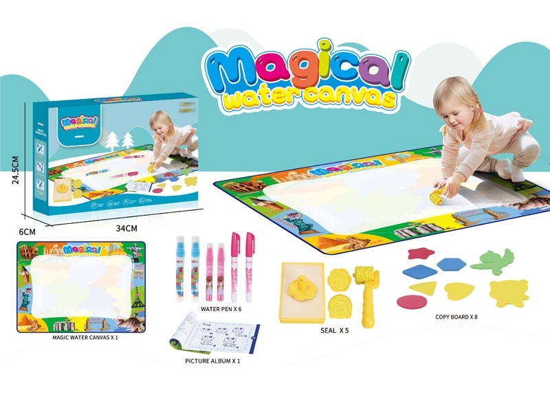 WORLD FAMOUS THEME WATER CANVAS - HP1157350