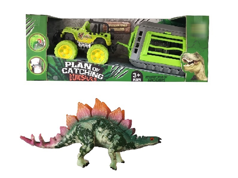 FRICTION CAR W/YASE STEGOSAURUS - HP1157493