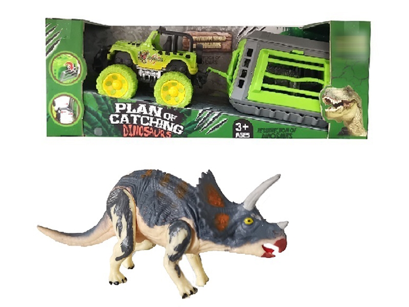 FRICTION CAR W/YASE TRICERATOPS - HP1157494