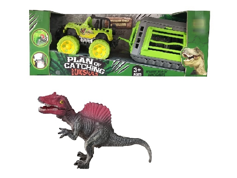 FRICTION CAR W/YASE STEGOSAURUS - HP1157495