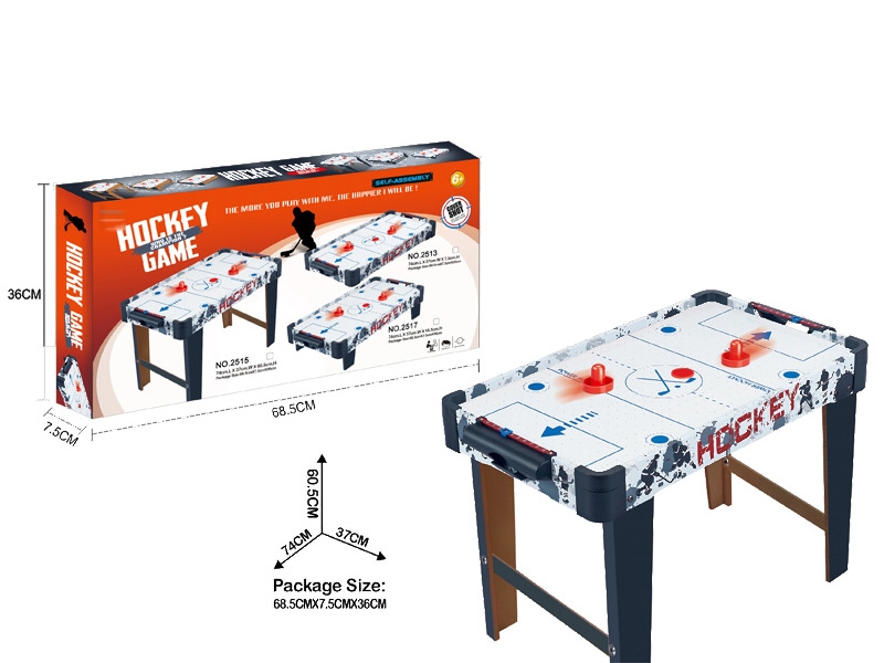 GRAFFITI WOODEN ICE HOCKEY TABLE WITH FEET - HP1157515