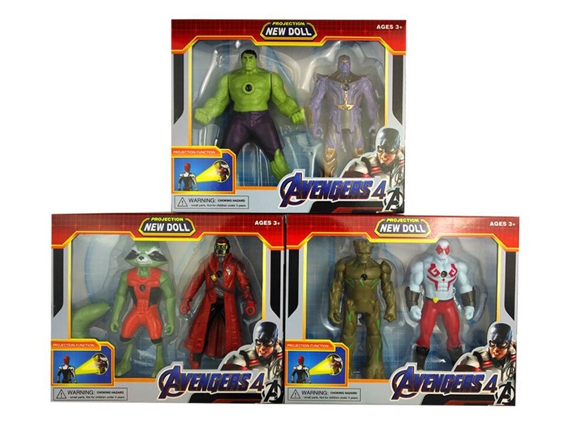 AVENGERS SET W/PROJECTION，2PCS，3ASST - HP1157676