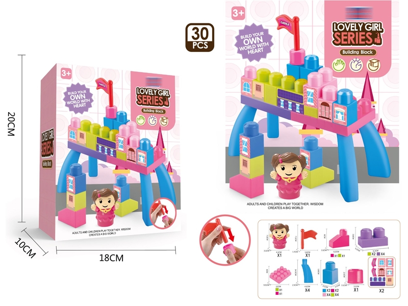 BUILDING BLOCKS 30PCS - HP1157709