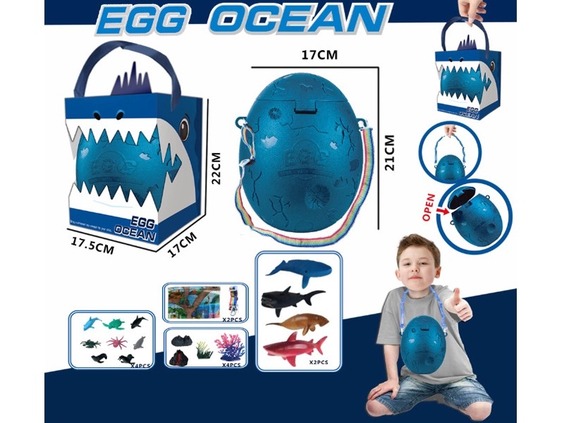 BURST EGG W/SEA ANIMALS - HP1157996