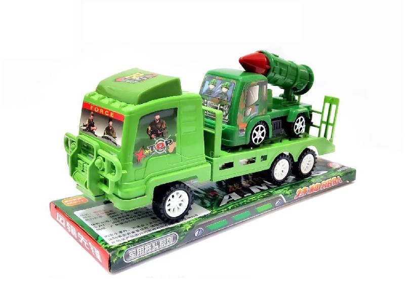 FRICTION MILITARY CAR W/FREE WAY CAR - HP1158547