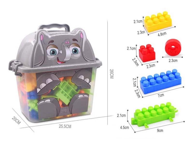 BUILDING BLOCKS 350G（120PCS+) - HP1158740