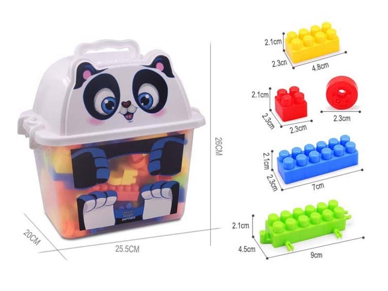 BUILDING BLOCKS 350G（120PCS+) - HP1158741