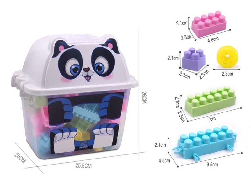 BUILDING BLOCKS 350G（120PCS+) - HP1158744