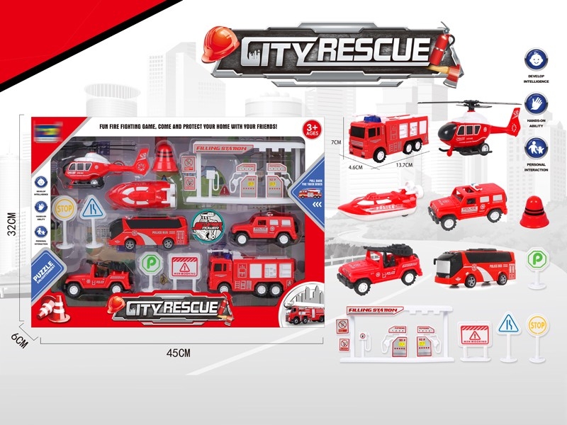 PULL BACK FIRE TRUCK - HP1158756