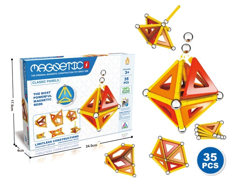 3D MAGNETIC BLOCKS 35PCS - HP1158888