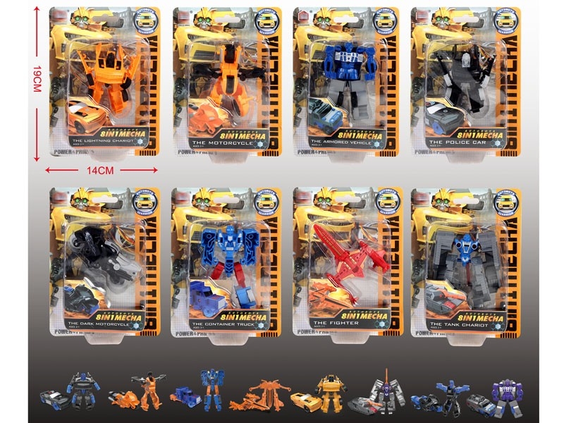 TRANSFORMABLE CAR,8ASST - HP1158990