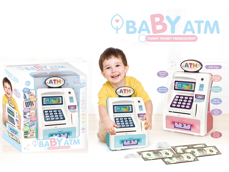 B/O PIGGY BANK W/LIGHT&MUSIC - HP1159020