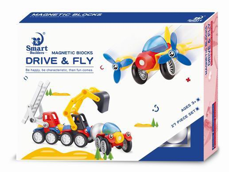 MAGNETIC BLOCKS DRIVER& FLY(27PCS) - HP1159077