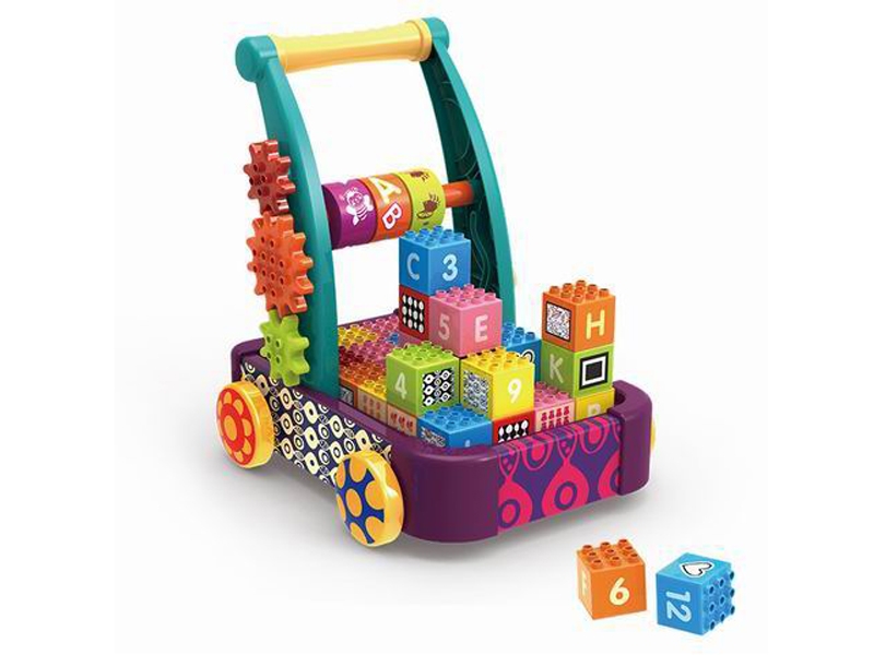 BABY STROLLER W/12PCS BLOCK - HP1159092