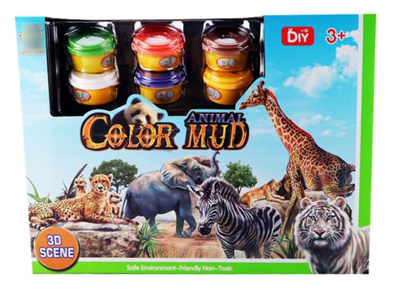 COLOR DOUGH (6 BOTTLES, 1 OZ/BOTTLE) - HP1159207