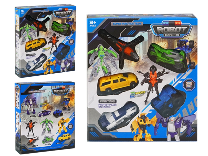 TRANSFORMED ROBOT 5PCS - HP1159259