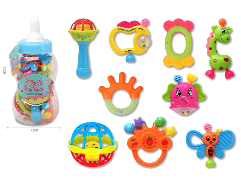 BABY RATTLE 9PCS - HP1159468