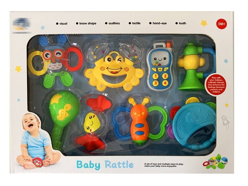 BABY RATTLE 8 PCS - HP1159480