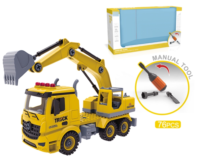 DIY CONSTRUCTION TRUCK 76 PCS - HP1159495