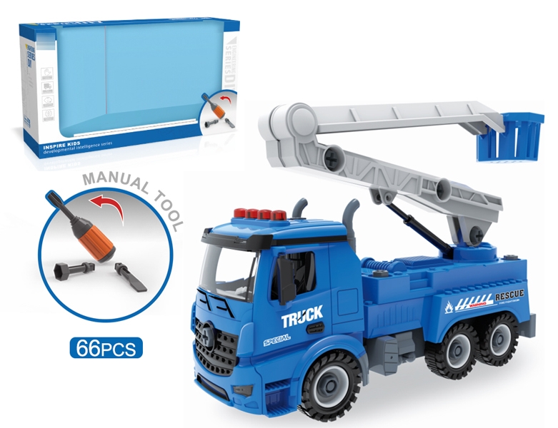 DIY CONSTRUCTION TRUCK 66 PCS - HP1159496