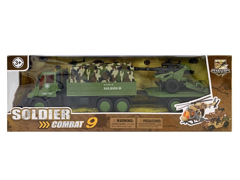 FRICTION MILITARY TRAILER - HP1159704