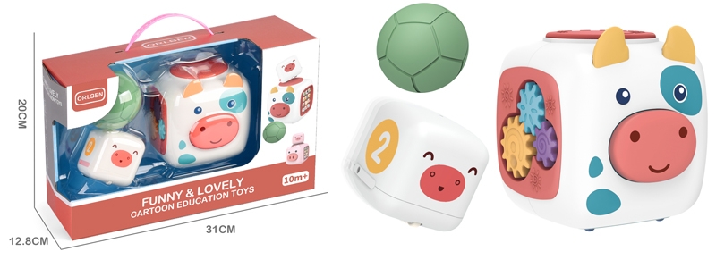 CARTOON COW W/LIGHT & MUSIC &SOUND, NOT INCLUDED BATTERY3AA - HP1159863