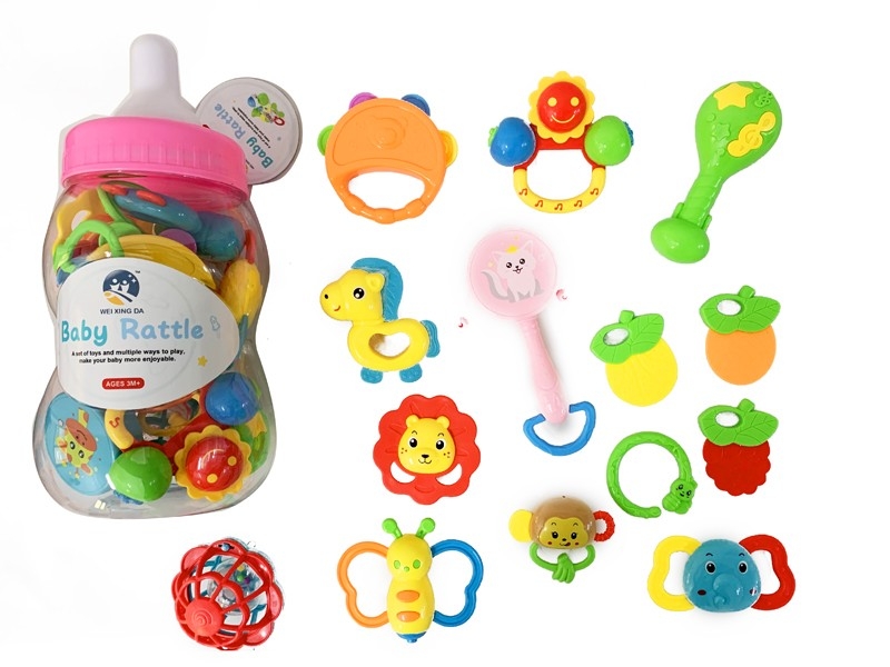 BABY RATTLE 14 PCS - HP1160025