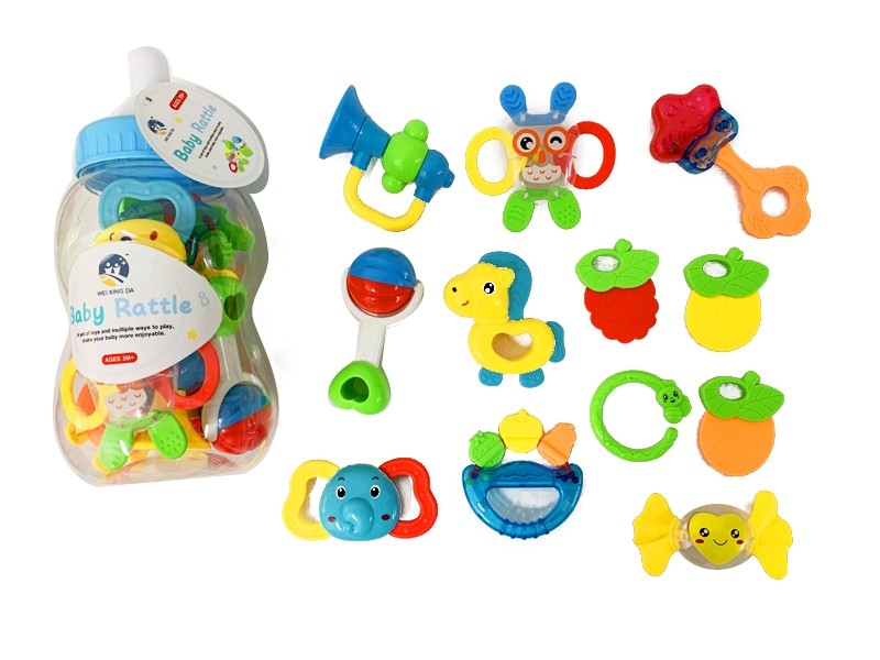BABY RATTLE 12 PCS - HP1160027