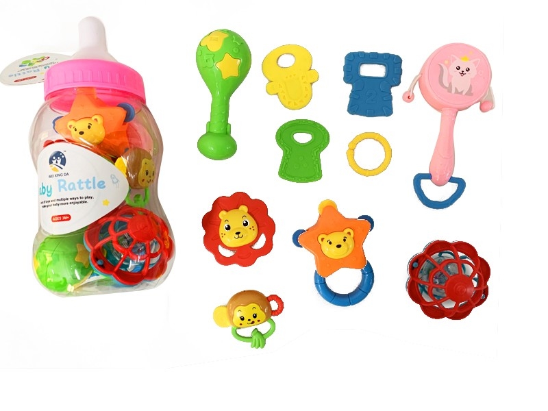 BABY RATTLE 10 PCS - HP1160028