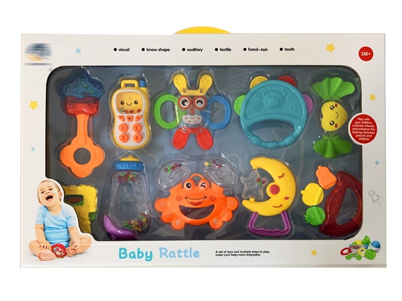 BABY RATTLE 13 PCS - HP1160034