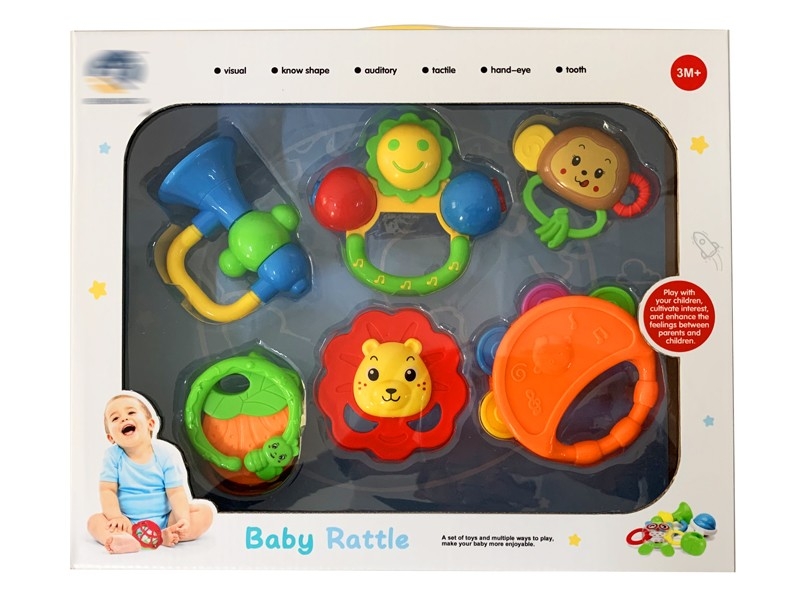 BABY RATTLE 9 PCS - HP1160038