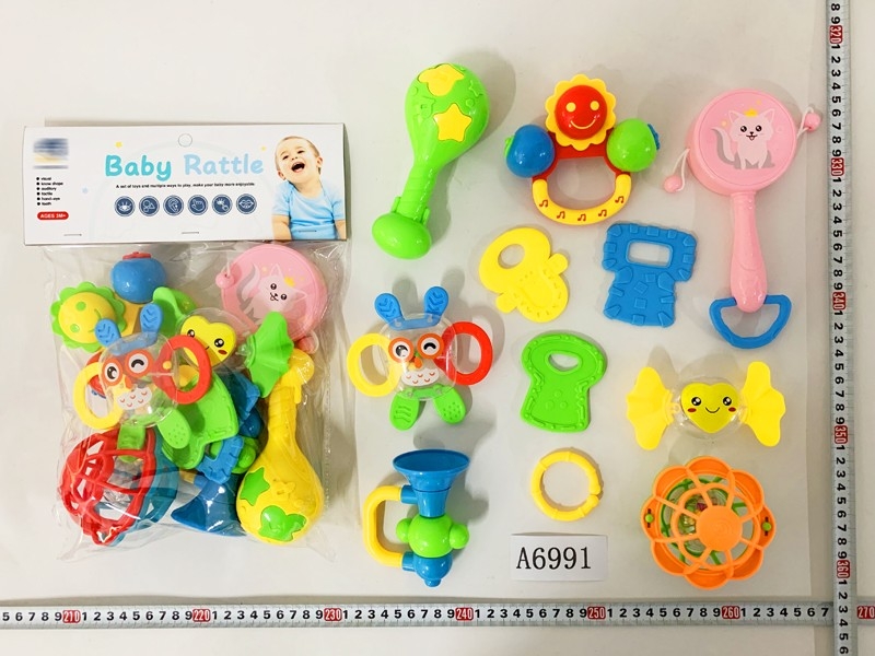 BABY RATTLE 11 PCS - HP1160045