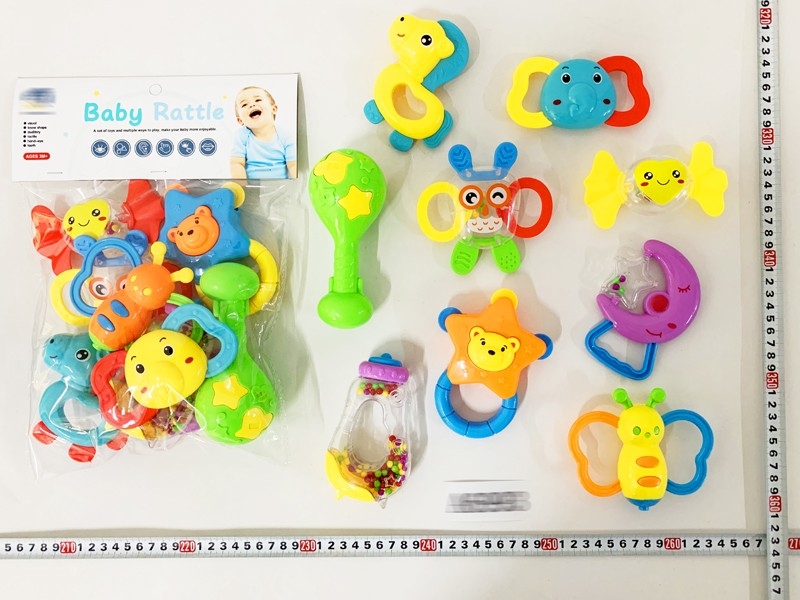BABY RATTLE 9 PCS - HP1160047