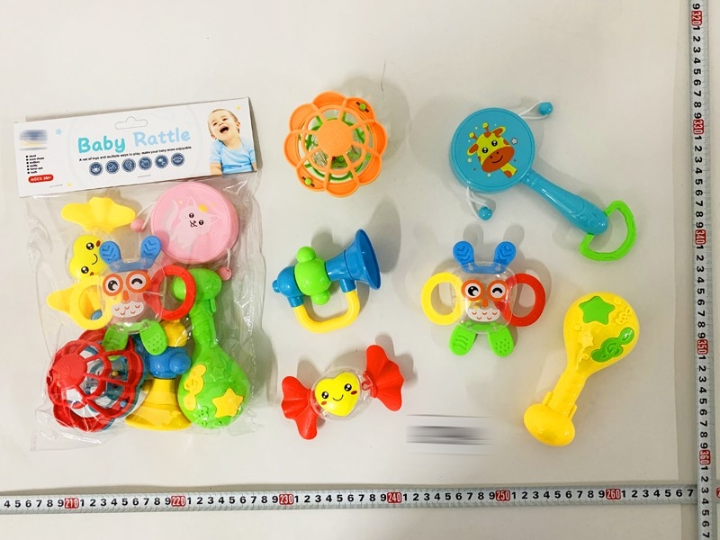 BABY RATTLE 6 PCS - HP1160052