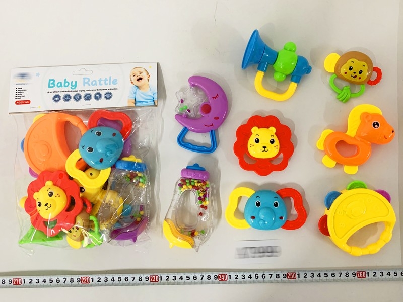 BABY RATTLE 8 PCS - HP1160057