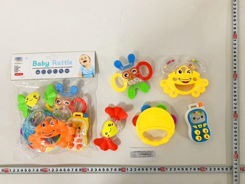 BABY RATTLE 5 PCS - HP1160058