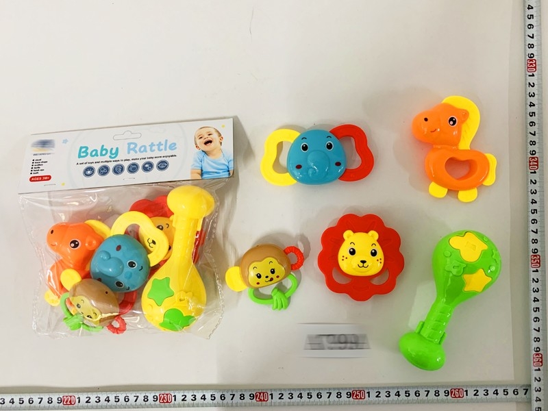 BABY RATTLE 5 PCS - HP1160059
