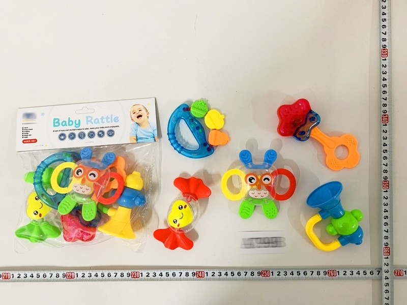 BABY RATTLE 5 PCS - HP1160060