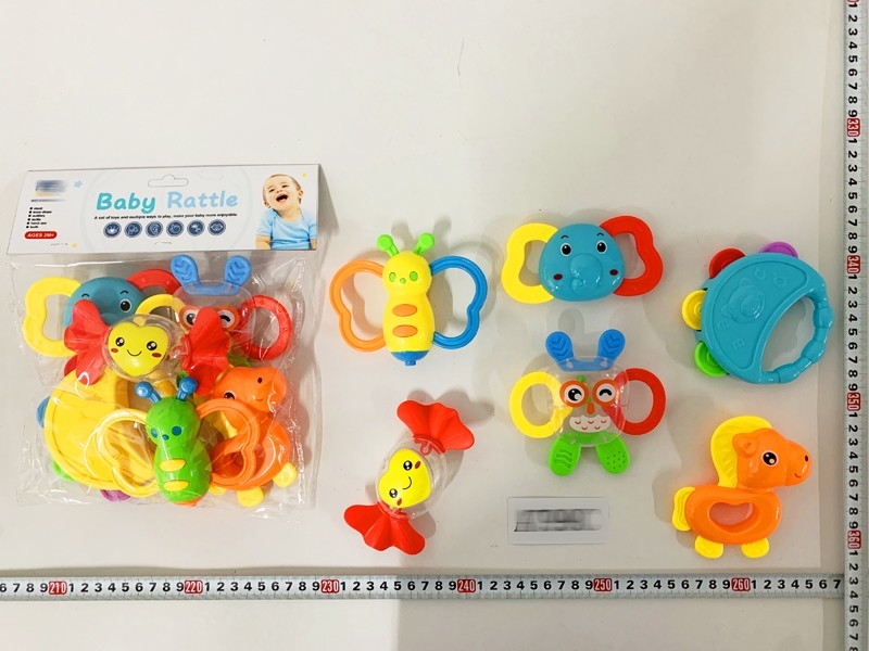 BABY RATTLE 6 PCS - HP1160061