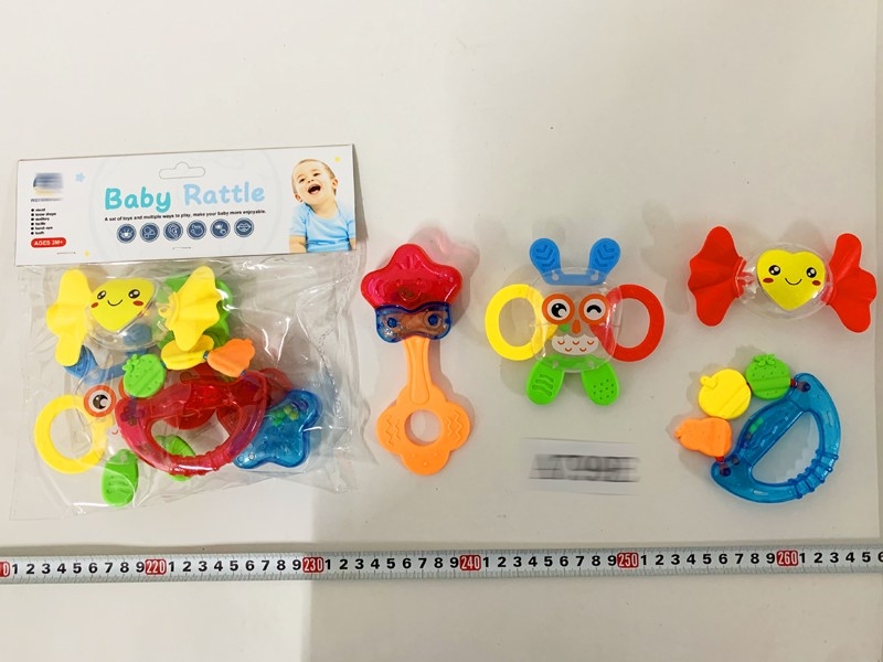 BABY RATTLE 4 PCS - HP1160063