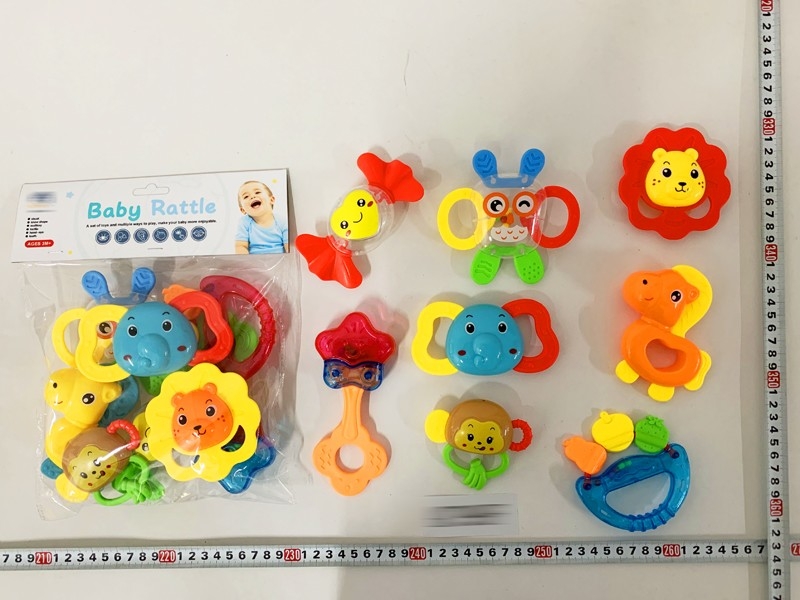BABY RATTLE 8 PCS - HP1160064