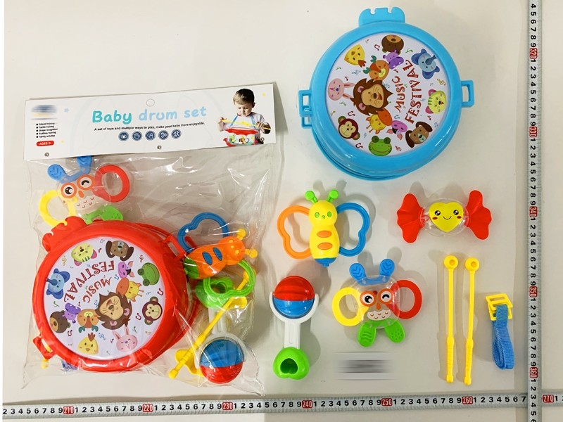 BABY RATTLE 8 PCS - HP1160071