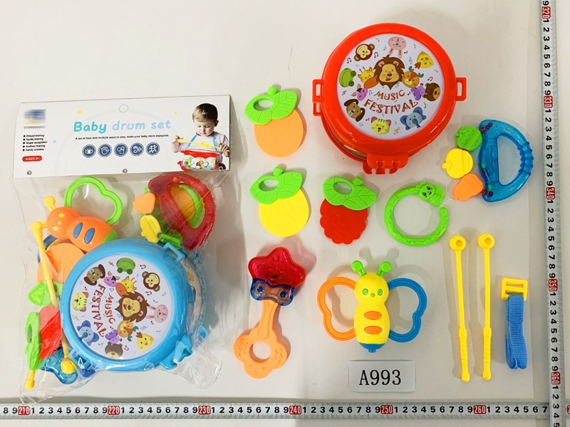 BABY RATTLE 11 PCS - HP1160076