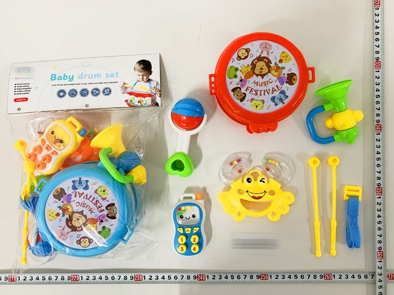 BABY RATTLE 8 PCS - HP1160077