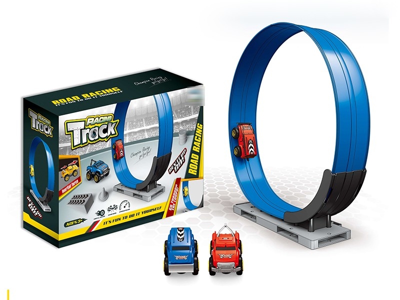 RACING TRACK SET W/1*FRICTION CAR - HP1160117