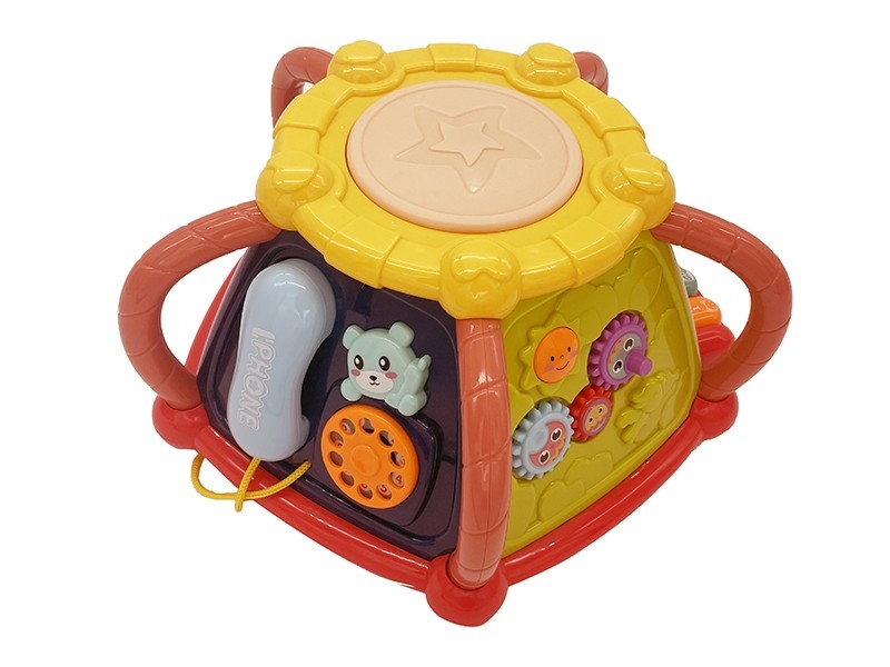 SIX SIDED DRUM W/MUSIC - HP1160145