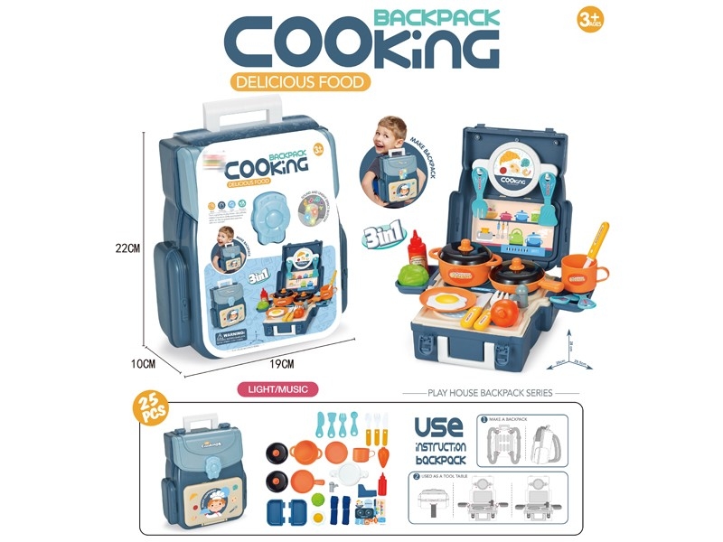 KITCHEN SET W/LIGHT  INCLUDED 3XAG13 - HP1160291