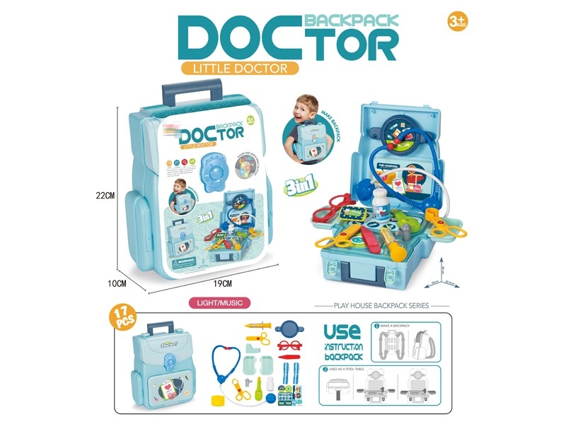 DOCTOR SET W/LIGHT  INCLUDED 3XAG13 - HP1160295